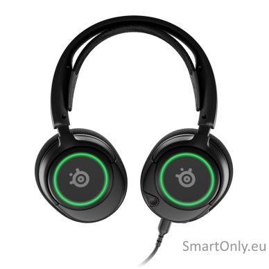 SteelSeries Gaming Headset Arctis Nova 3 Over-Ear, Built-in microphone, Black, Noise canceling 1