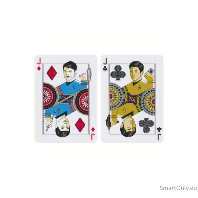 Star Trek Dark Edition žaidimo kortos Theory11 3