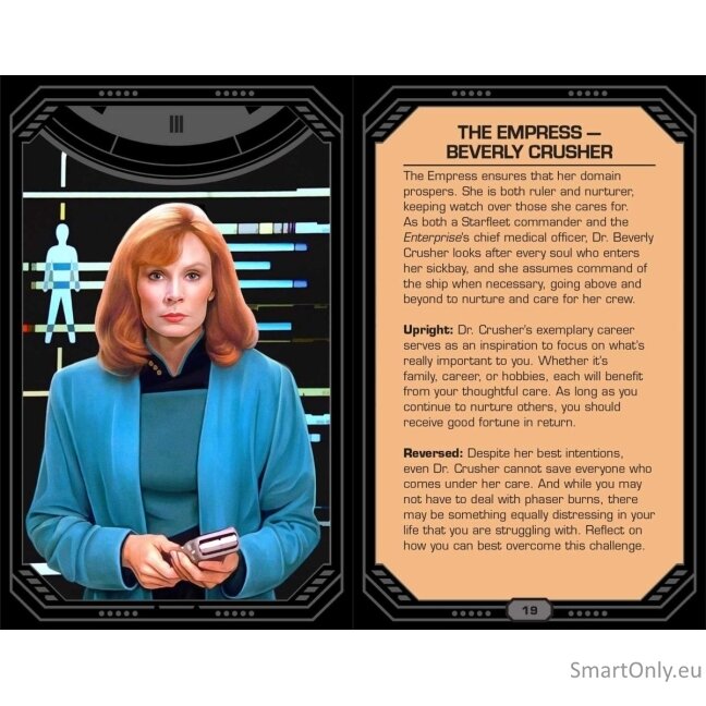 Star Trek: The Next Generation Taro kortos Insight Editions 4 Star Trek: The Next Generation Taro kortos Insight Editions 4