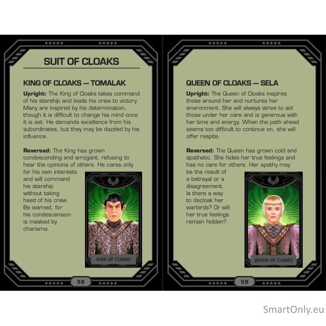 Star Trek: The Next Generation Taro kortos Insight Editions 2 Star Trek: The Next Generation Taro kortos Insight Editions 2