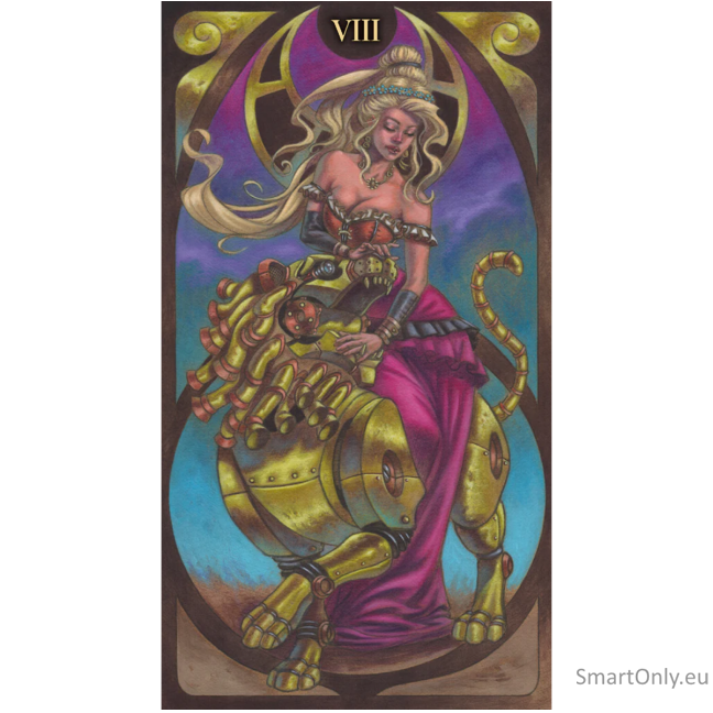 Steampunk Art Nouveau Tarot kortos Lo Scarabeo 2 Steampunk Art Nouveau Tarot kortos Lo Scarabeo 2
