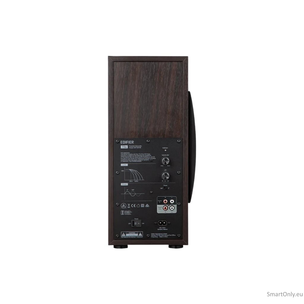 Subwoofer Edifier T5s (brązowy) 7 Subwoofer Edifier T5s (brązowy) 7