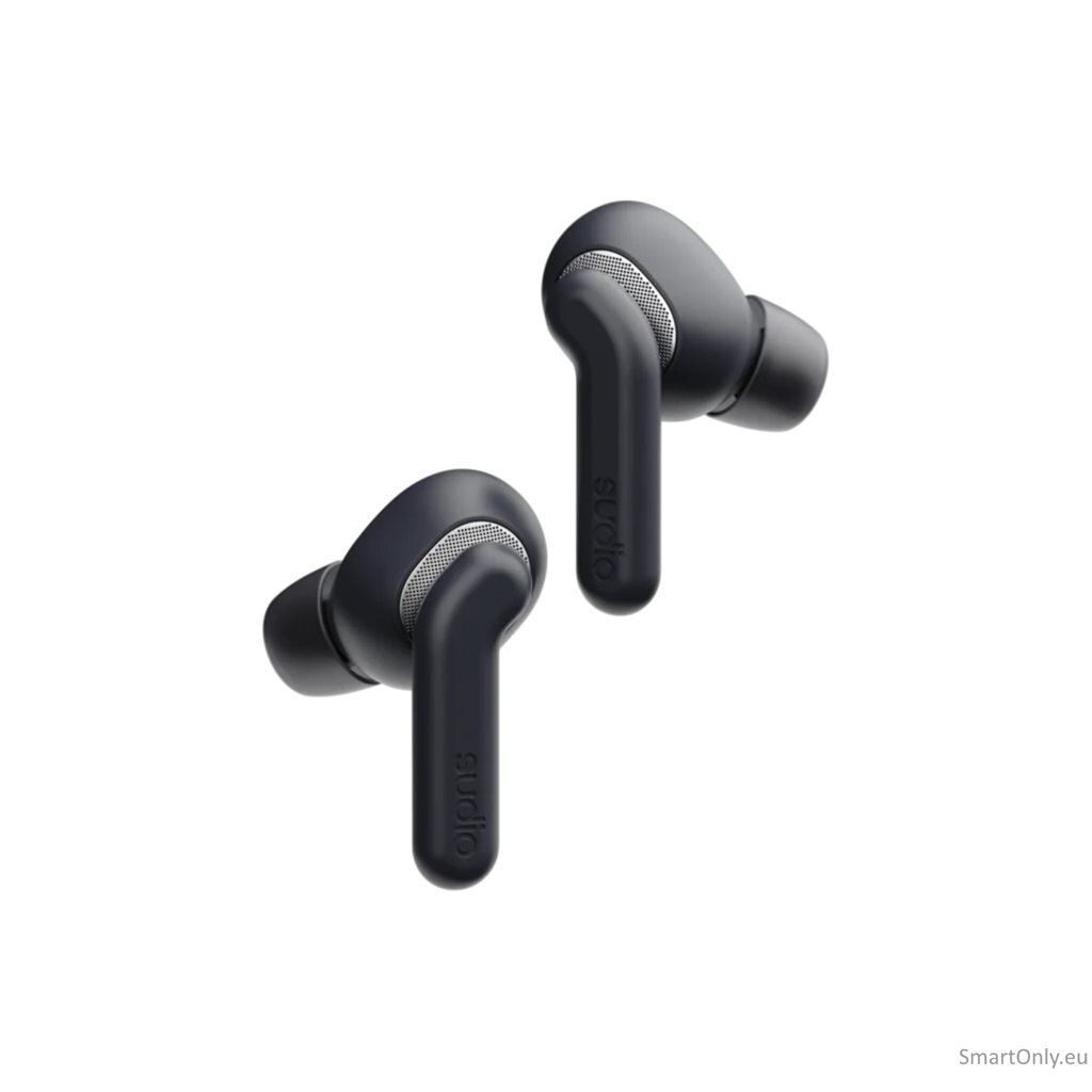 Sudio Earbuds | E4 Pro | Bluetooth | In-ear | Microphone | Midnight Black | Noise canceling | Noise reduction | Wireless 4 Sudio Earbuds | E4 Pro | Bluetooth | In-ear | Microphone | Midnight Black | Noise canceling | Noise reduction | Wireless 4