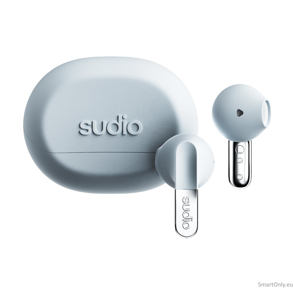 Sudio Earbuds | N3 | Bluetooth | On-ear | Microphone | Misty Blue | Wireless 5 Sudio Earbuds | N3 | Bluetooth | On-ear | Microphone | Misty Blue | Wireless 5