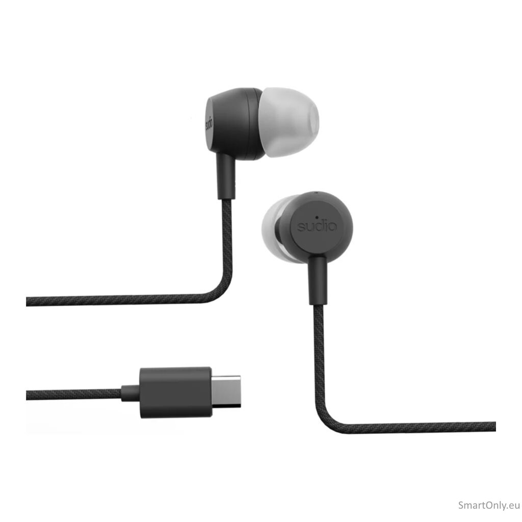 Sudio V3 Pro Wired Earbuds, Onyx Black 4
