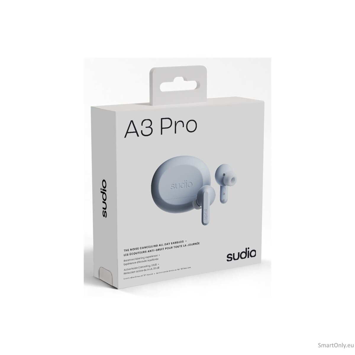 Sudio Earbuds | A3 Pro | Bluetooth | In-ear | Microphone | Powder Blue | Noise canceling | Wireless 6