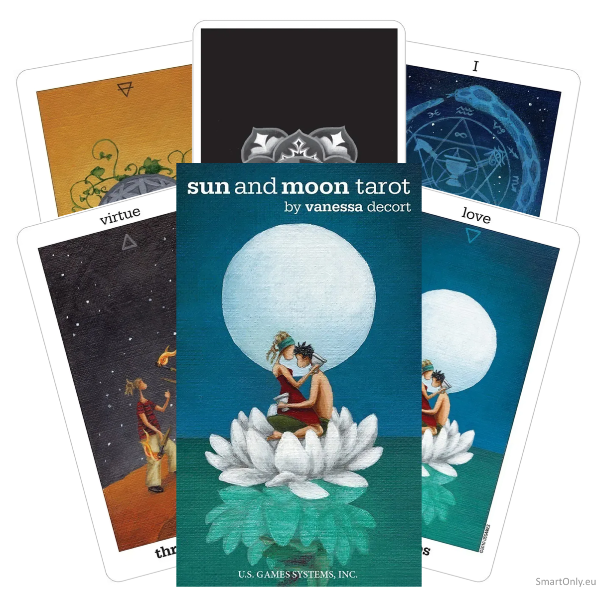 Sun And Moon Taro kortos US Games Systems Sun And Moon Taro kortos US Games Systems