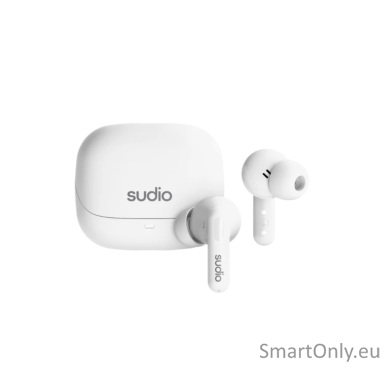 Sudio C8 True Wireless Earbuds, White