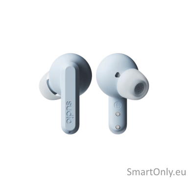 Sudio Earbuds | A3 Pro | Bluetooth | In-ear | Microphone | Powder Blue | Noise canceling | Wireless