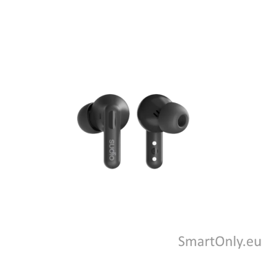 Sudio Earbuds | C8 | Bluetooth | Microphone | Black | Noise canceling | Noise reduction | Wireless