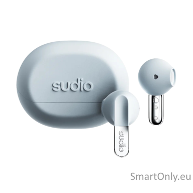 Sudio Earbuds | N3 | Bluetooth | On-ear | Microphone | Misty Blue | Wireless Sudio Earbuds | N3 | Bluetooth | On-ear | Microphone | Misty Blue | Wireless
