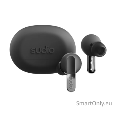 Sudio Earbuds | N3 Pro | Bluetooth | In-ear | Microphone | Titanium Black | Noise canceling | Wireless Sudio Earbuds | N3 Pro | Bluetooth | In-ear | Microphone | Titanium Black | Noise canceling | Wireless