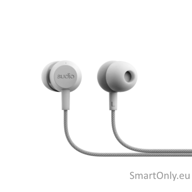 Sudio Earbuds | V3 | USB-C | In-ear | Microphone | Grey White Sudio Earbuds | V3 | USB-C | In-ear | Microphone | Grey White