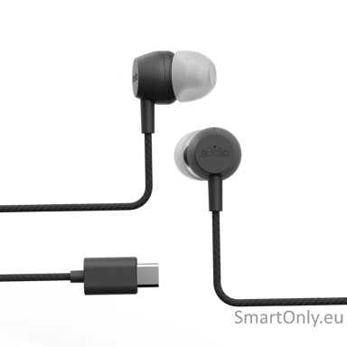 Sudio V3 Pro Wired Earbuds, Onyx Black