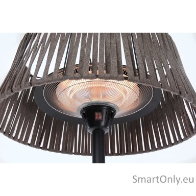 SUNRED | Heater | ARTIX M-SO BROWN, Corda Bright Standing | Infrared | 2100 W | Brown | IP44