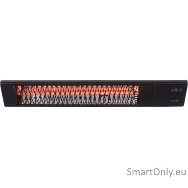 SUNRED Heater PRO25W-SMART, Triangle Dark Smart Wall Infrared, 2500 W, Black, IP55 SUNRED Heater PRO25W-SMART, Triangle Dark Smart Wall Infrared, 2500 W, Black, IP55