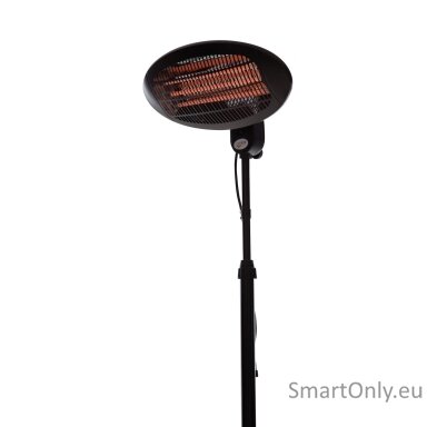 SUNRED | Heater | SMQ2000A, Elekra Quartz Standing | Infrared | 2000 W | Black | IP34