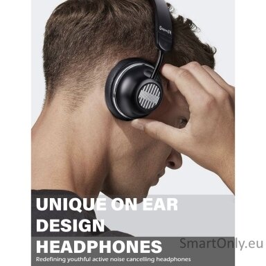 ONEODIO SuperEQ S2 ANC Wireless Headphones Black ONEODIO SuperEQ S2 ANC Wireless Headphones Black