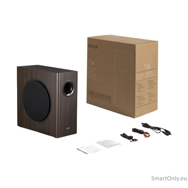 Subwoofer Edifier T5s (brązowy) 9