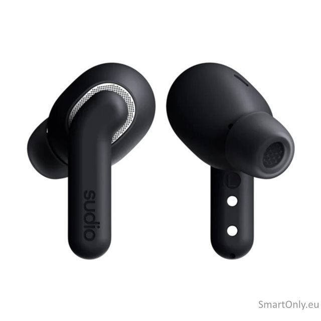 Sudio Earbuds | E4 Pro | Bluetooth | In-ear | Microphone | Midnight Black | Noise canceling | Noise reduction | Wireless 6