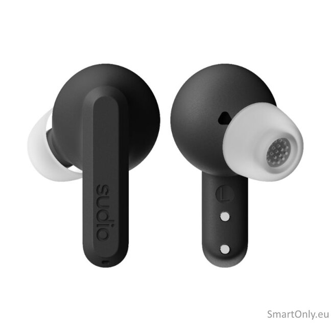 Sudio Earbuds | A3 Pro | Bluetooth | In-ear | Microphone | Cloudy Black | Noise canceling | Wireless 4