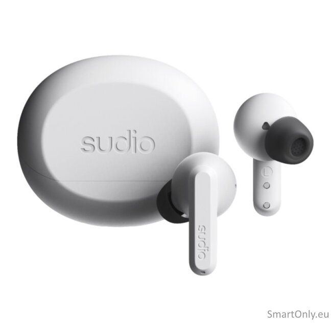 Sudio Earbuds | A3 Pro | Bluetooth | In-ear | Microphone | Fog White | Noise canceling | Wireless 4 Sudio Earbuds | A3 Pro | Bluetooth | In-ear | Microphone | Fog White | Noise canceling | Wireless 4