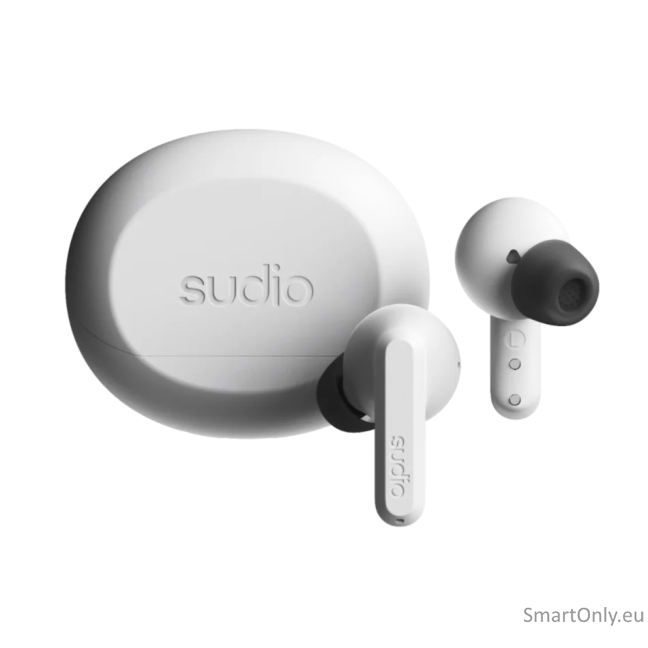 Sudio Earbuds | A3 Pro | Bluetooth | In-ear | Microphone | Fog White | Noise canceling | Wireless Sudio Earbuds | A3 Pro | Bluetooth | In-ear | Microphone | Fog White | Noise canceling | Wireless