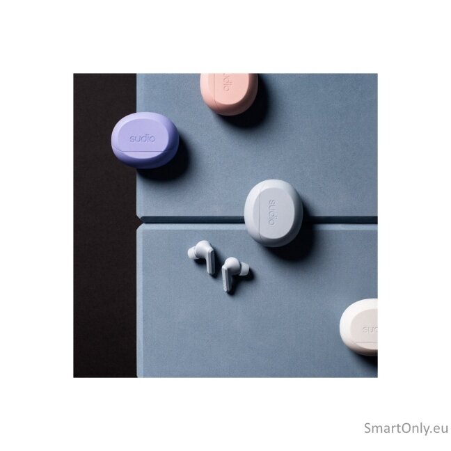 Sudio Earbuds | A3 Pro | Bluetooth | In-ear | Microphone | Powder Blue | Noise canceling | Wireless 9