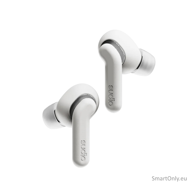 Sudio Earbuds | E4 Pro | Bluetooth | In-ear | Microphone | Cloud White | Noise canceling | Noise reduction | Wireless 1