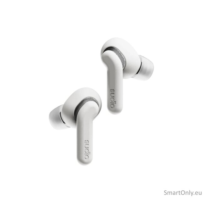 Sudio Earbuds | E4 Pro | Bluetooth | In-ear | Microphone | Cloud White | Noise canceling | Noise reduction | Wireless 4 Sudio Earbuds | E4 Pro | Bluetooth | In-ear | Microphone | Cloud White | Noise canceling | Noise reduction | Wireless 4