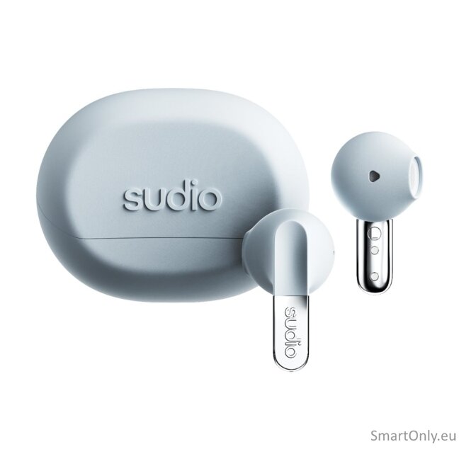 Sudio Earbuds | N3 | Bluetooth | On-ear | Microphone | Misty Blue | Wireless 5
