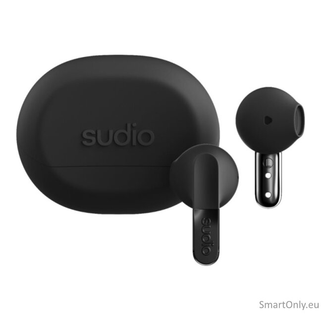 Sudio Earbuds | N3 | Bluetooth | On-ear | Microphone | Onyx Black | Wireless 5