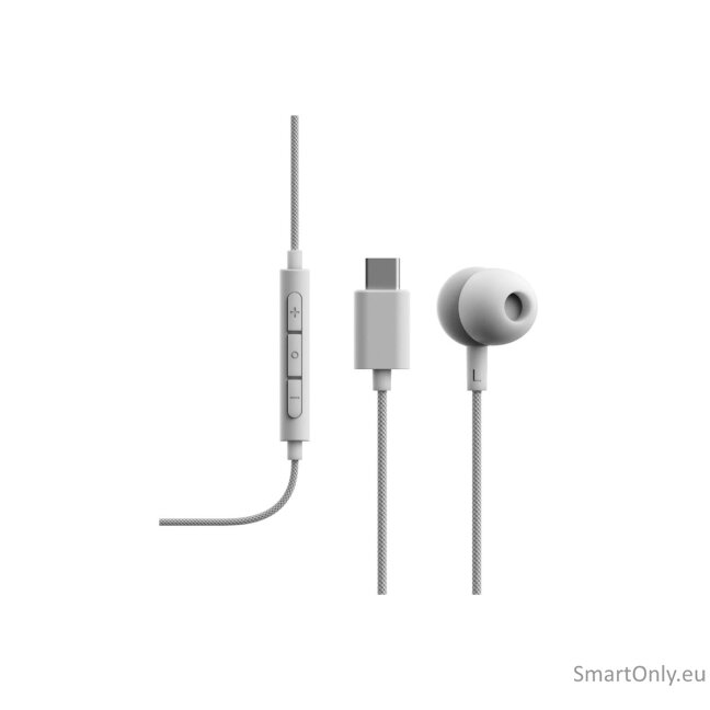 Sudio Earbuds | V3 | USB-C | In-ear | Microphone | Grey White 4