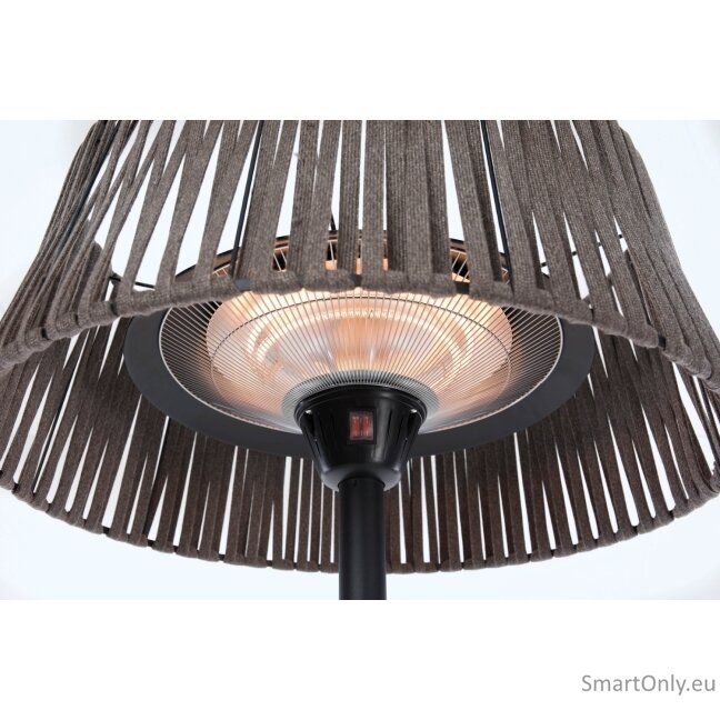 SUNRED | Heater | ARTIX M-SO BROWN, Corda Bright Standing | Infrared | 2100 W | Brown | IP44 1 SUNRED | Heater | ARTIX M-SO BROWN, Corda Bright Standing | Infrared | 2100 W | Brown | IP44 1