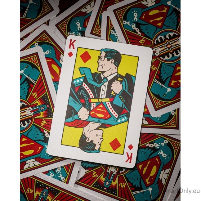 Superman žaidimo kortos Theory11 8 Superman žaidimo kortos Theory11 8