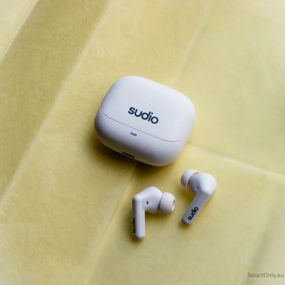 Sudio C8 True Wireless Earbuds, White 3 Sudio C8 True Wireless Earbuds, White 3