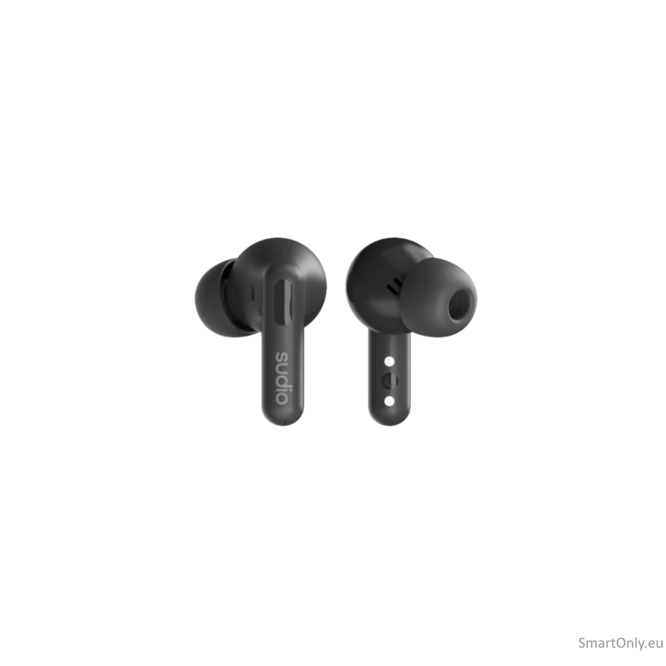 Sudio Earbuds | C8 | Bluetooth | Microphone | Black | Noise canceling | Noise reduction | Wireless 1