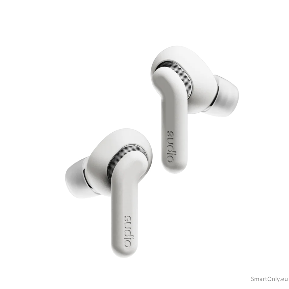Sudio Earbuds | E4 Pro | Bluetooth | In-ear | Microphone | Cloud White | Noise canceling | Noise reduction | Wireless 1 Sudio Earbuds | E4 Pro | Bluetooth | In-ear | Microphone | Cloud White | Noise canceling | Noise reduction | Wireless 1