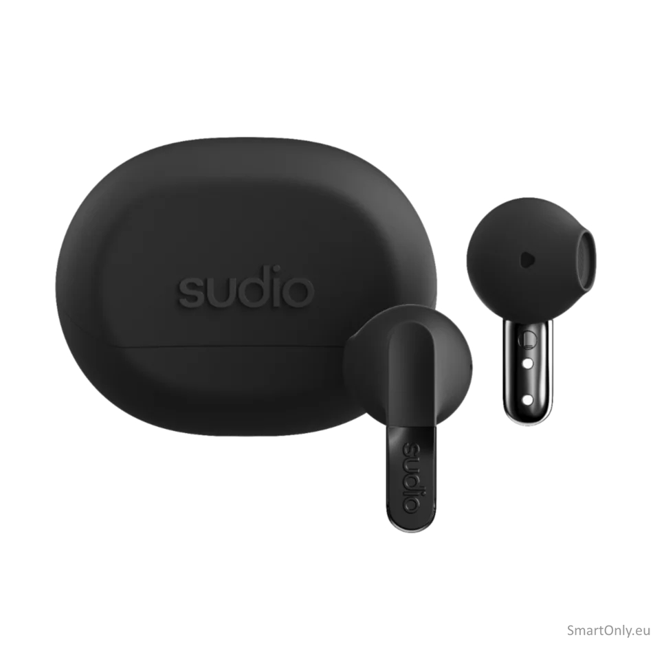 Sudio Earbuds | N3 | Bluetooth | On-ear | Microphone | Onyx Black | Wireless Sudio Earbuds | N3 | Bluetooth | On-ear | Microphone | Onyx Black | Wireless