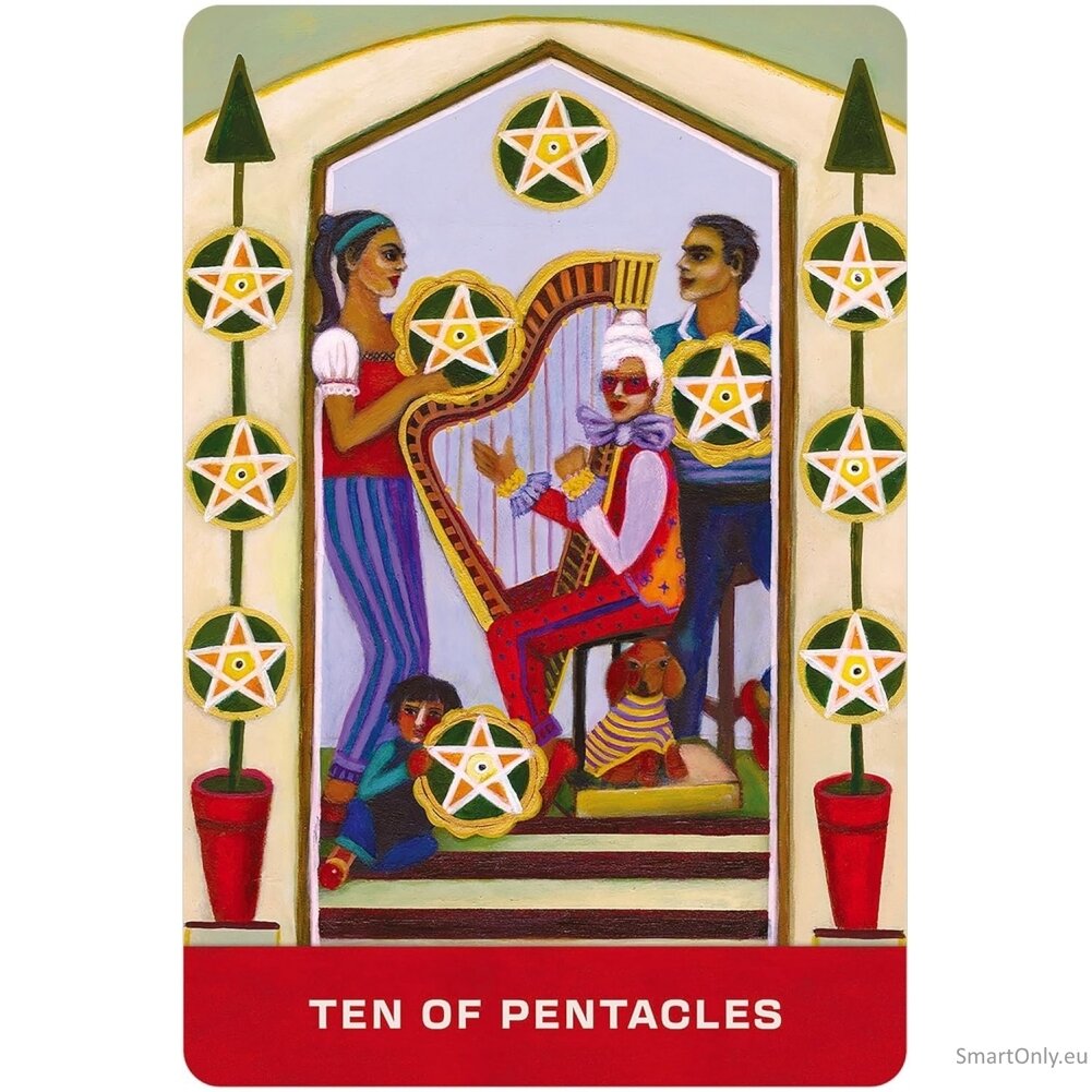 Tarot of H'Arts Taro kortos US Games Systems 4
