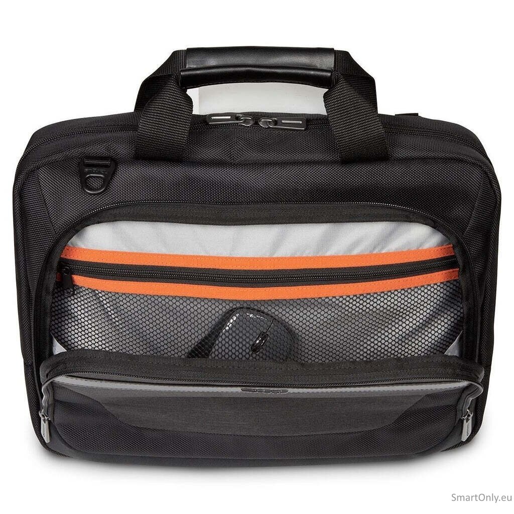 Targus CitySmart Essential Multi-Fit 12.5-14" Laptop Topload Black & Grey | Targus 1 Targus CitySmart Essential Multi-Fit 12.5-14" Laptop Topload Black & Grey | Targus 1