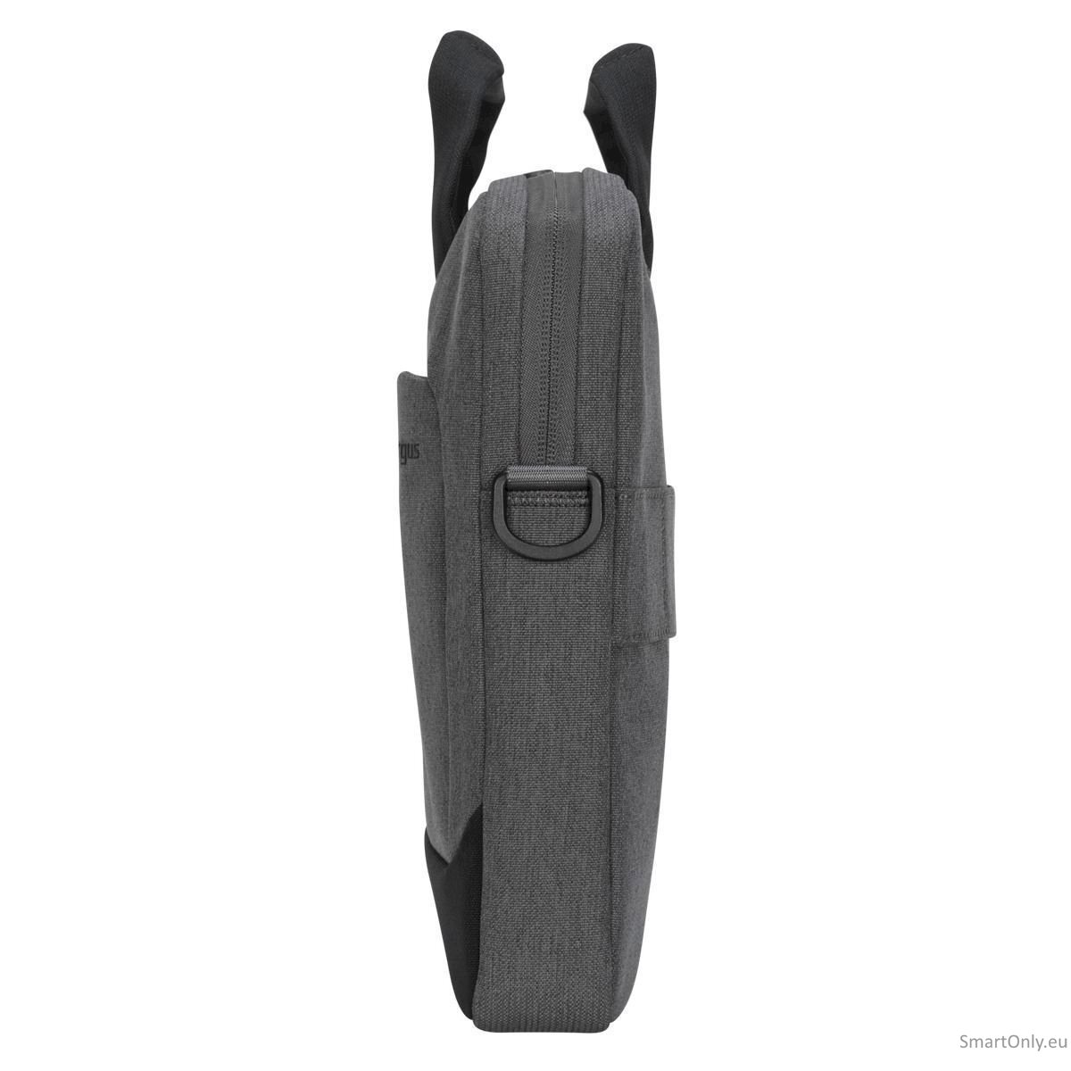 Targus Slimcase with EcoSmart Cypress Fits up to size 15.6 ", Grey, Shoulder strap 6 Targus Slimcase with EcoSmart Cypress Fits up to size 15.6 ", Grey, Shoulder strap 6