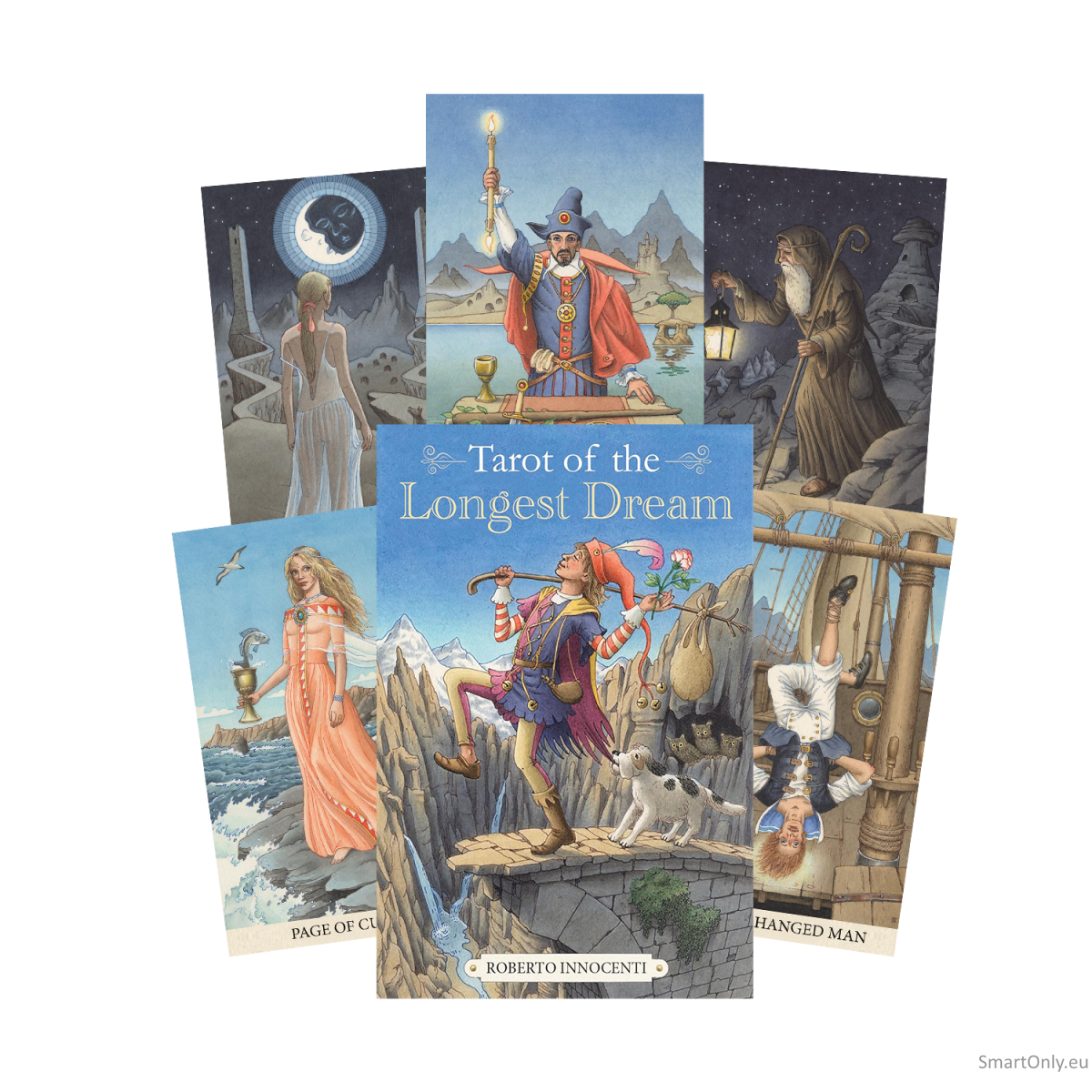 Tarot of the Longest Dream Kit Kortų ir knygos rinkinys Lo Scarabeo Tarot of the Longest Dream Kit Kortų ir knygos rinkinys Lo Scarabeo