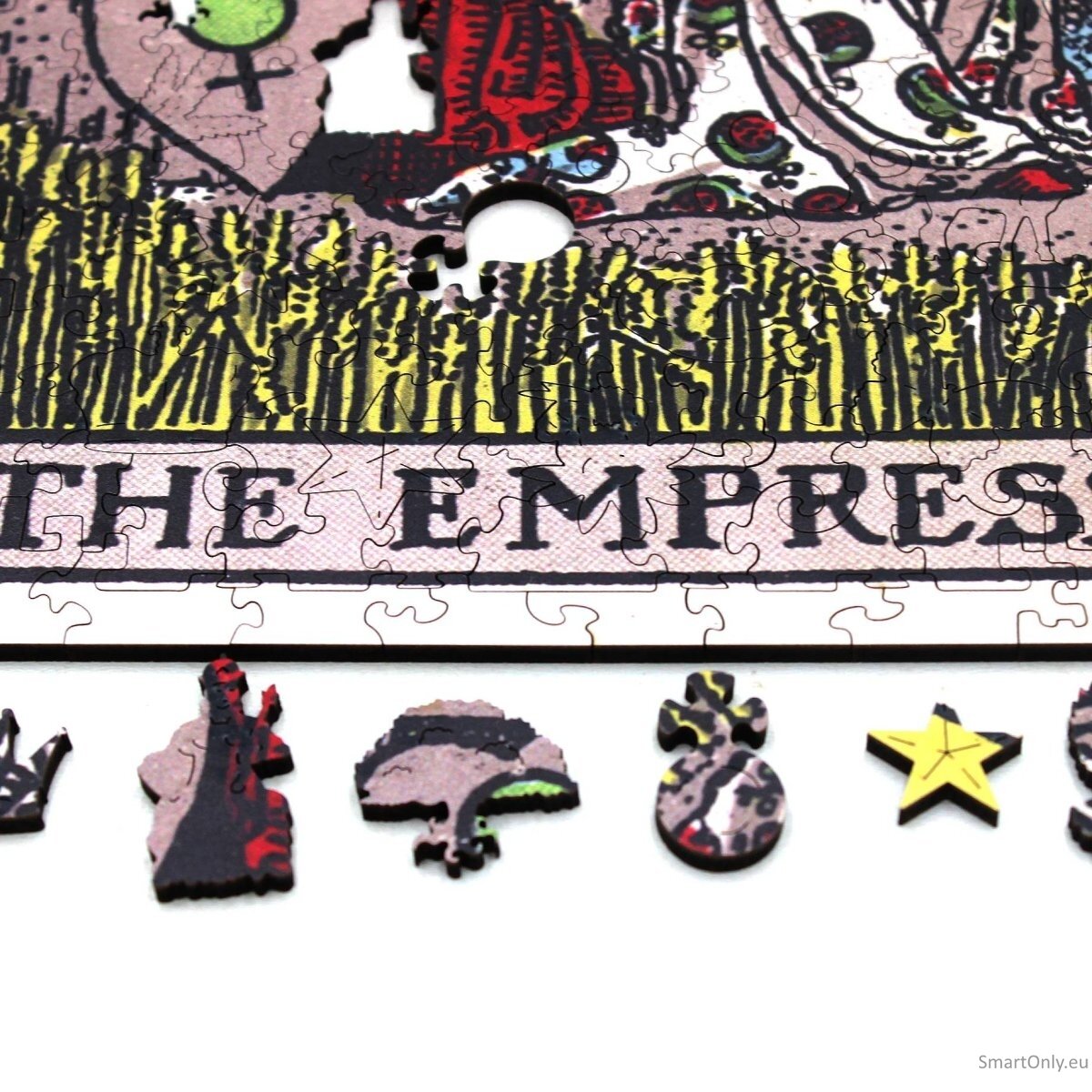 Tarot: The Empress (Rider-Waite) Dėlionė Iš Medžio (250 detalių) Fantasy Puzzles 2 Tarot: The Empress (Rider-Waite) Dėlionė Iš Medžio (250 detalių) Fantasy Puzzles 2