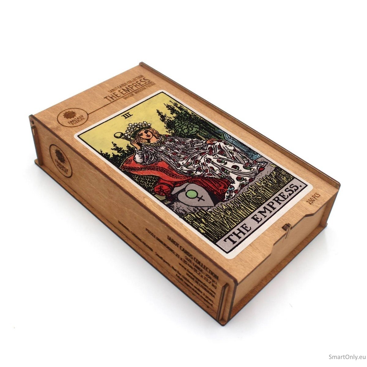 Tarot: The Empress (Rider-Waite) Dėlionė Iš Medžio (250 detalių) Fantasy Puzzles 4 Tarot: The Empress (Rider-Waite) Dėlionė Iš Medžio (250 detalių) Fantasy Puzzles 4