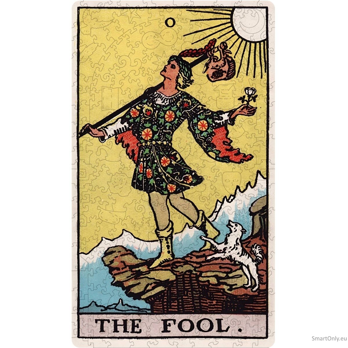 Tarot: The Fool (Rider-Waite) Dėlionė Iš Medžio (250 detalių) Fantasy Puzzles 1 Tarot: The Fool (Rider-Waite) Dėlionė Iš Medžio (250 detalių) Fantasy Puzzles 1