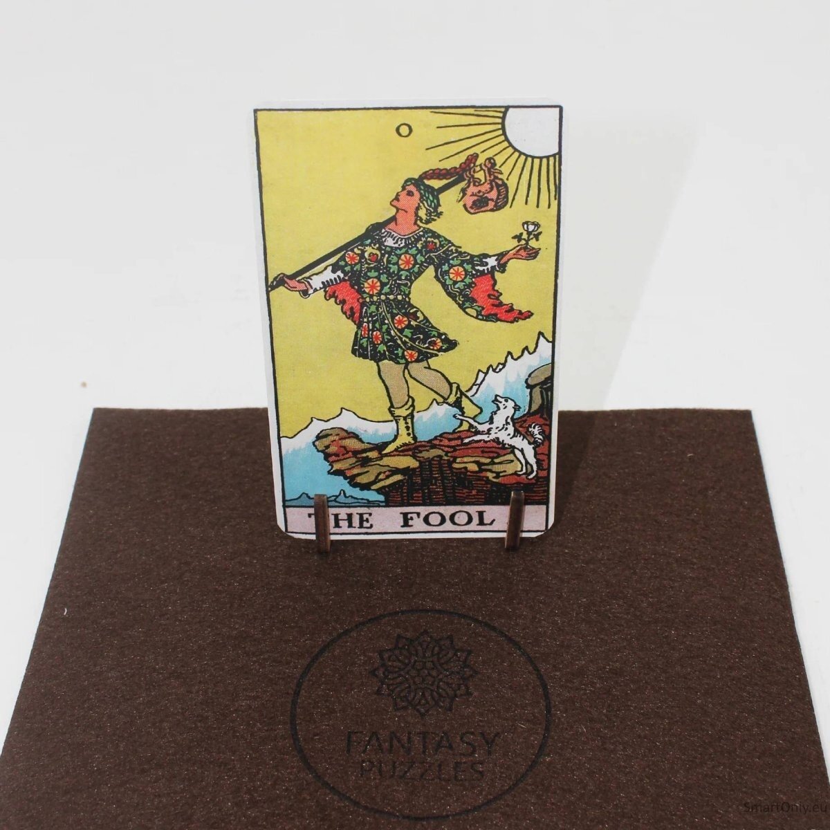 Tarot: The Fool (Rider-Waite) Dėlionė Iš Medžio (250 detalių) Fantasy Puzzles 4 Tarot: The Fool (Rider-Waite) Dėlionė Iš Medžio (250 detalių) Fantasy Puzzles 4