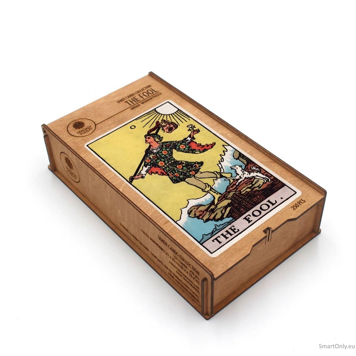 Tarot: The Fool (Rider-Waite) Dėlionė Iš Medžio (250 detalių) Fantasy Puzzles 5
