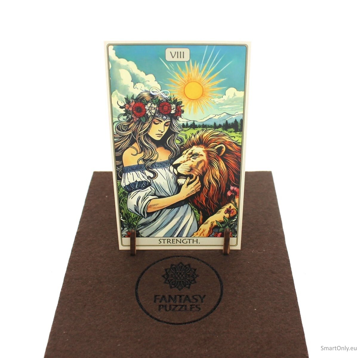 Tarot: The Strength Dėlionė Iš Medžio (250 detalių) Fantasy Puzzles 3 Tarot: The Strength Dėlionė Iš Medžio (250 detalių) Fantasy Puzzles 3