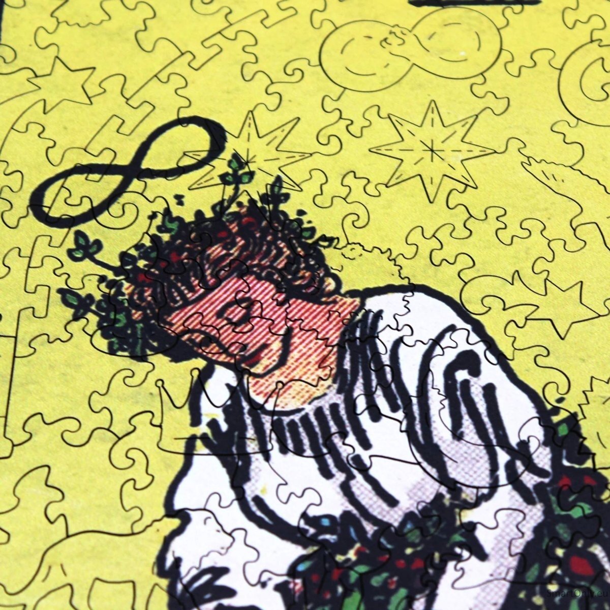 Tarot: The Strength (Rider-Waite) Dėlionė Iš Medžio (250 detalių) Fantasy Puzzles 7